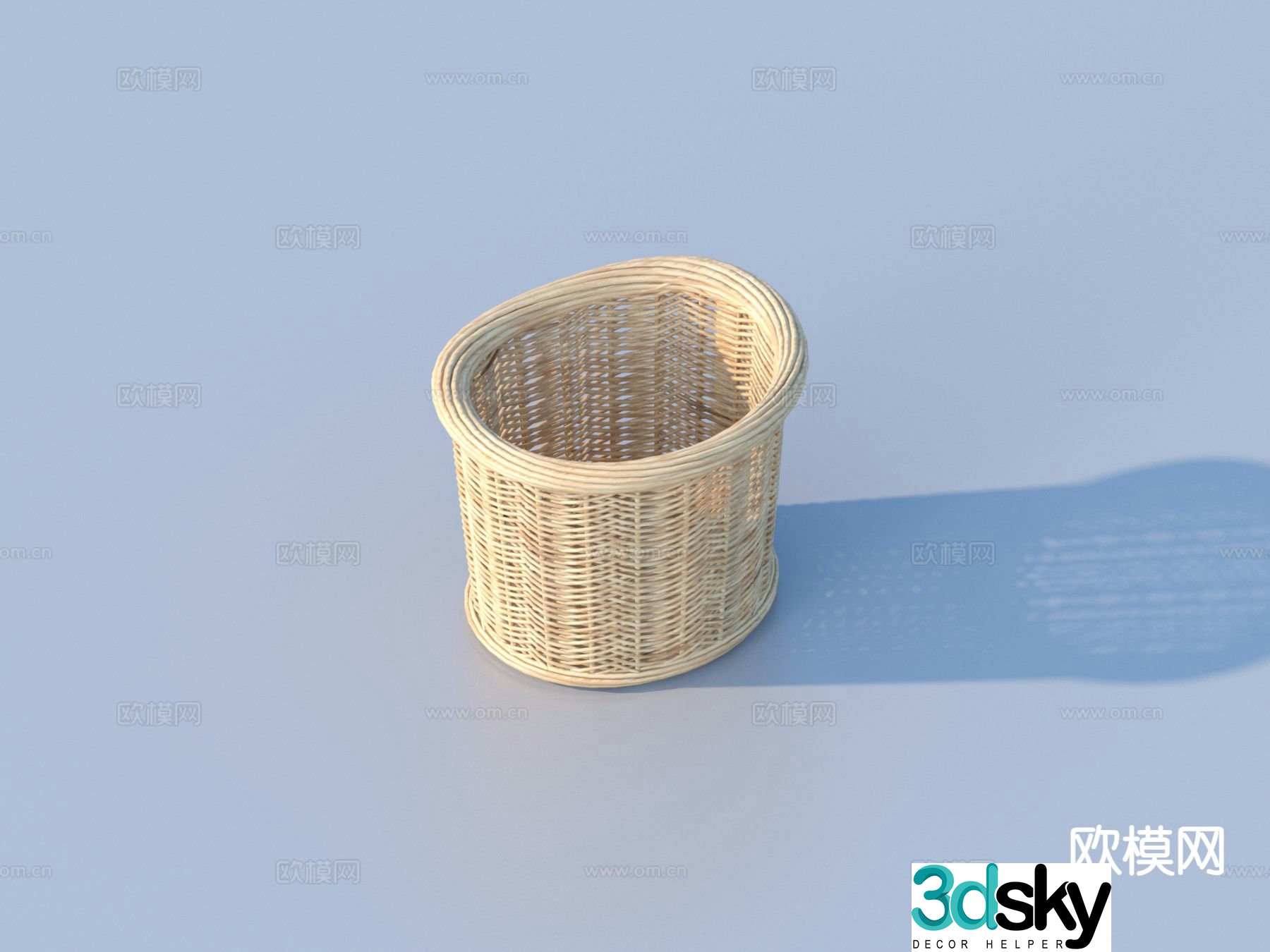 Storage basket storage box storage basket 3d model