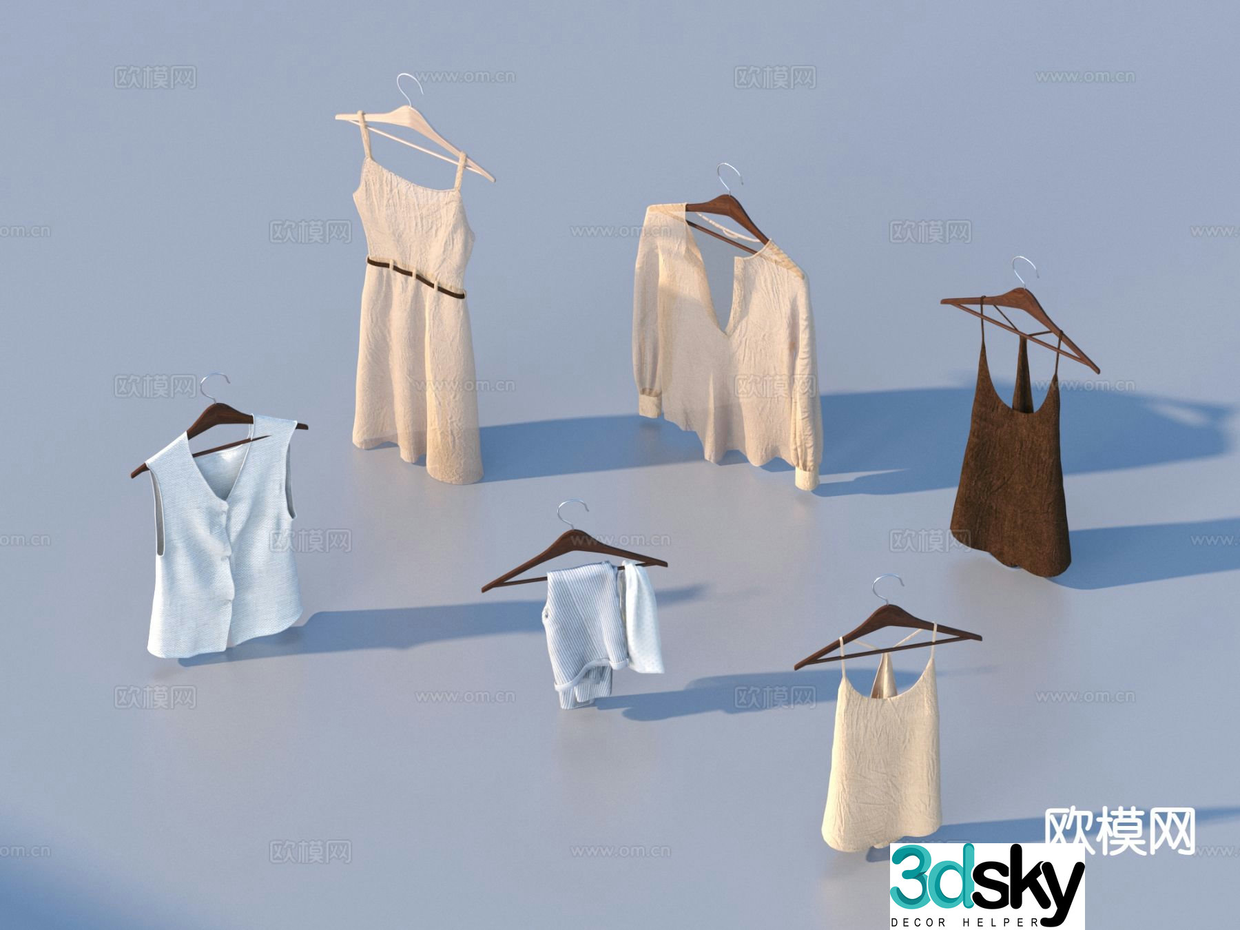 clothes clothing women’s clothing 3d model