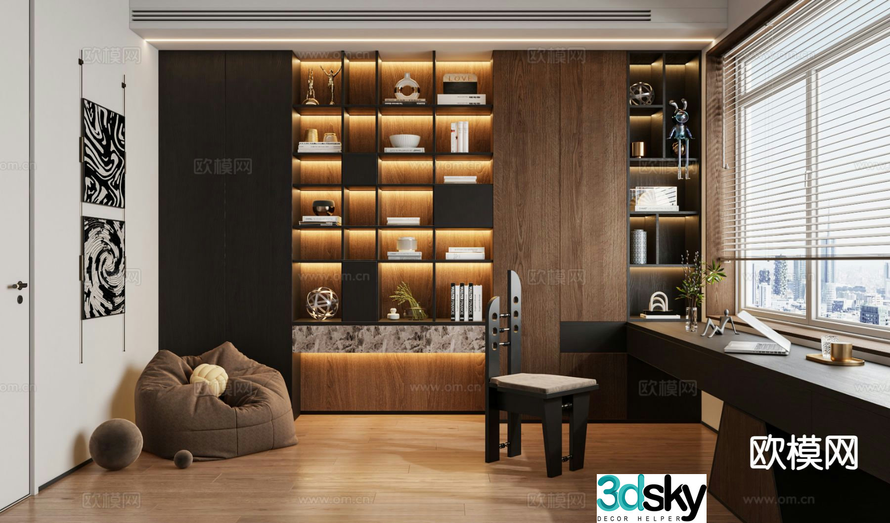 Italian study 3D model
