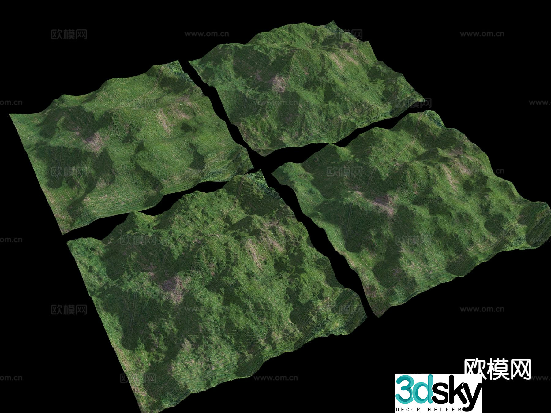 Mountains mountains natural mountains mountain 3d model
