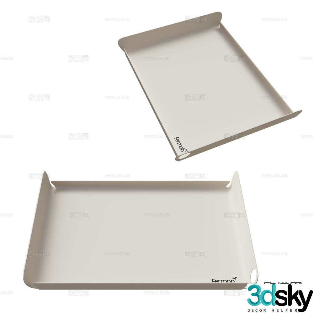 Fermob tray decoration decoration 3d model