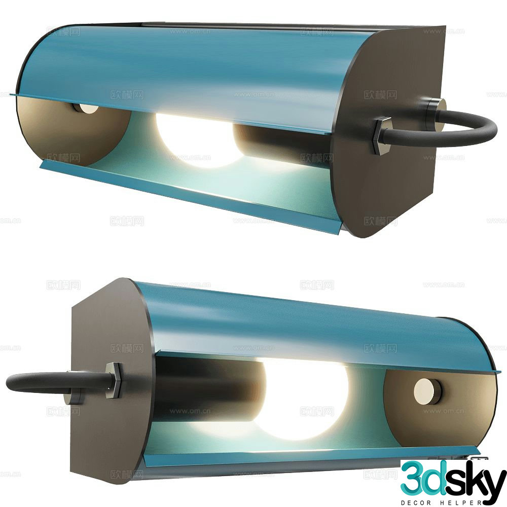 Nemo wall lamp 3d model