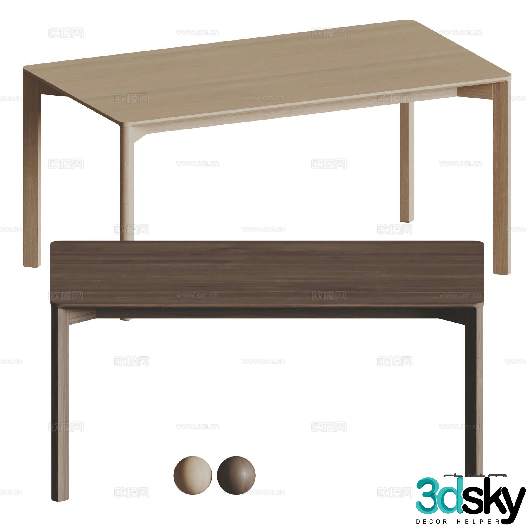 EDRA dining table 3d model