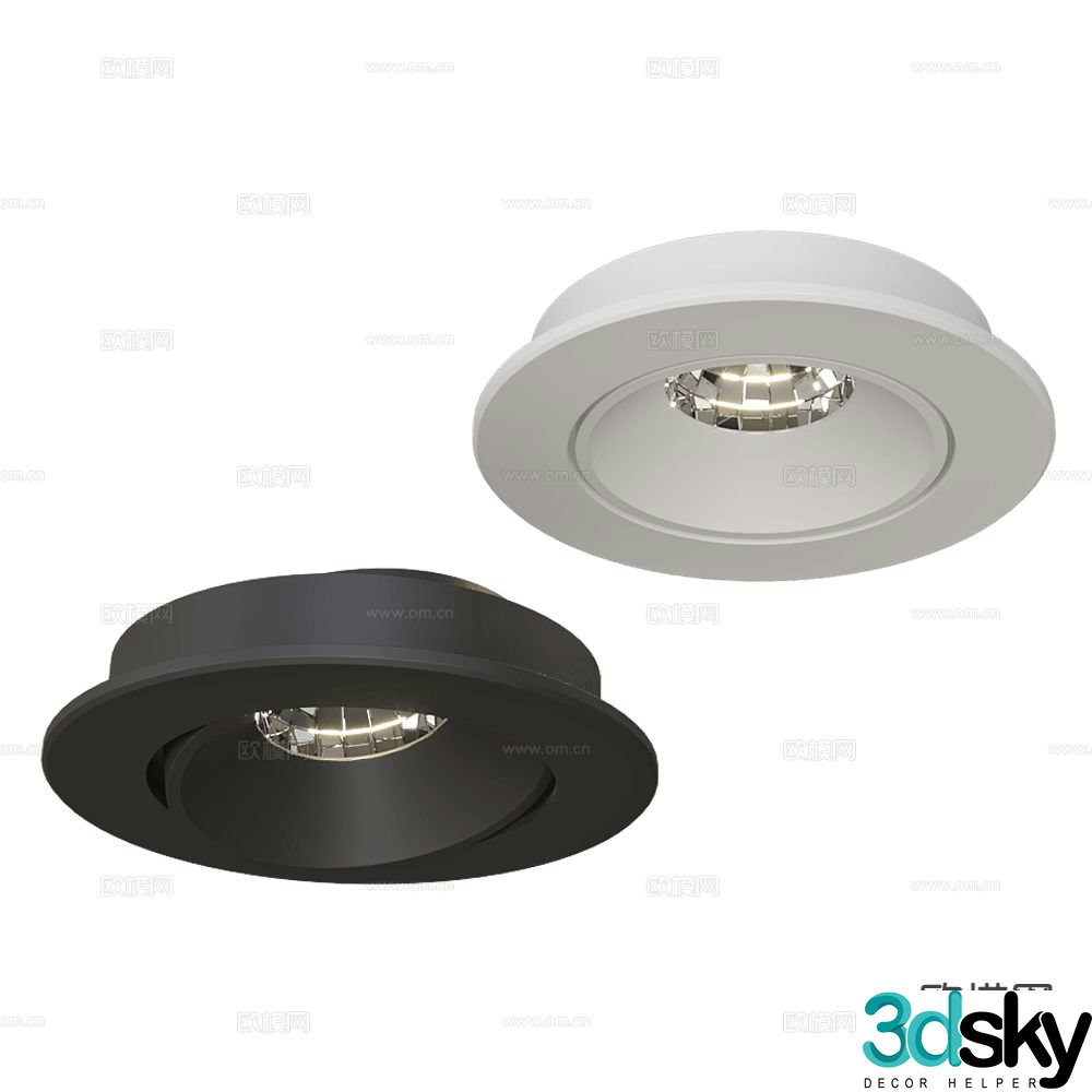ANCARD downlight spotlight 3d model