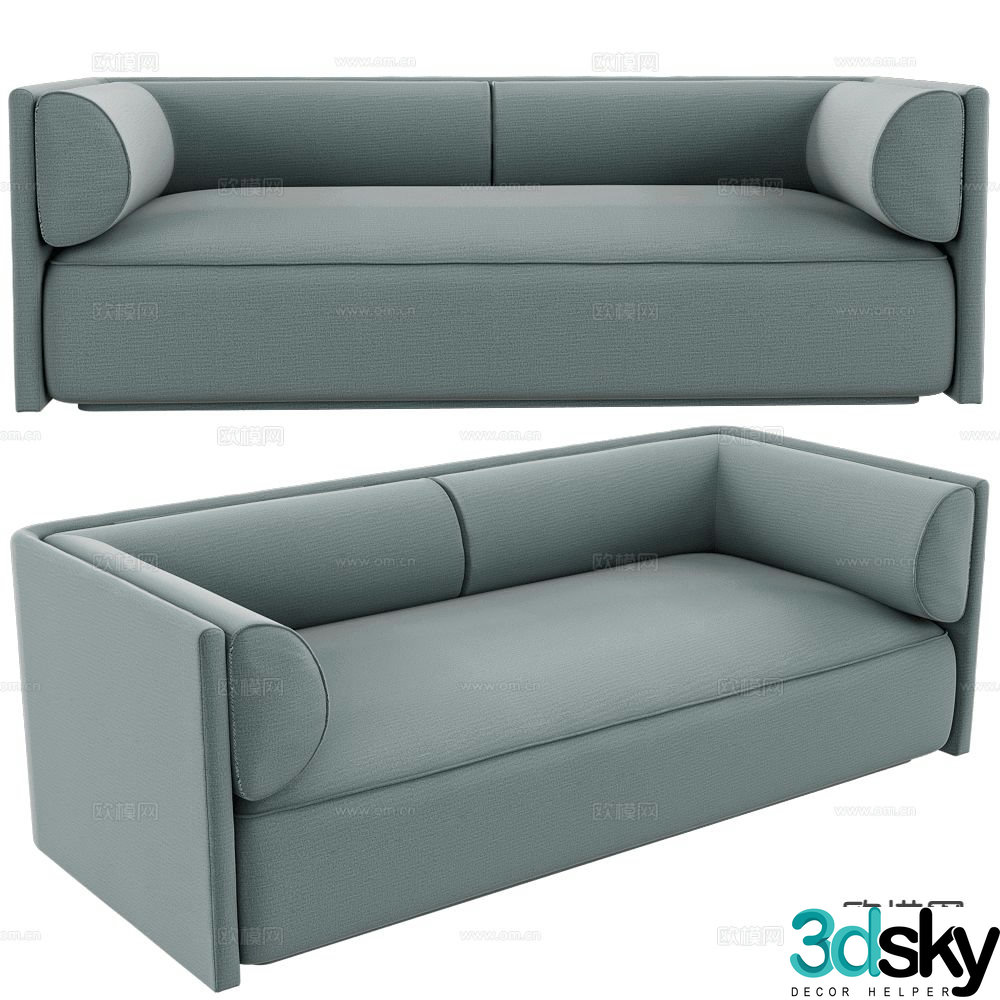 OPTISOFA modern love seat 3d model