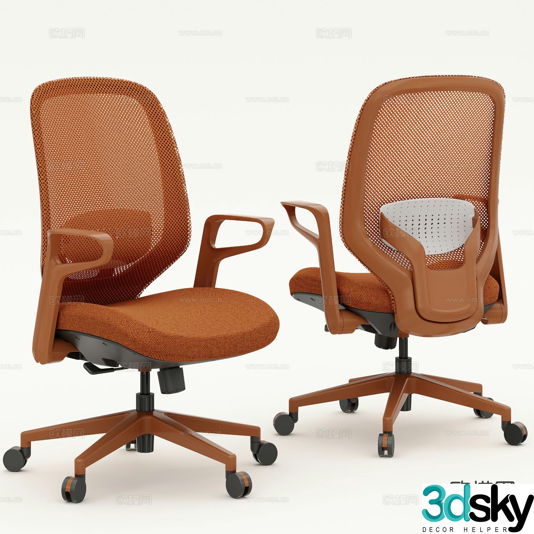 office chair staff chair staff chair 3d model