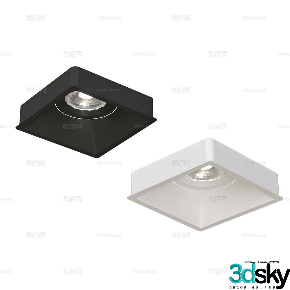 ANCARD downlight spotlight 3d model