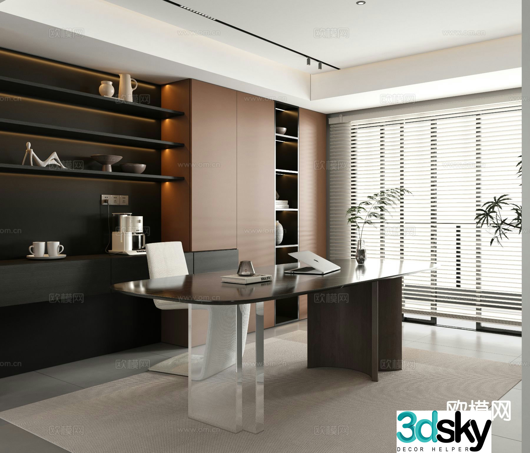Italian study 3D model