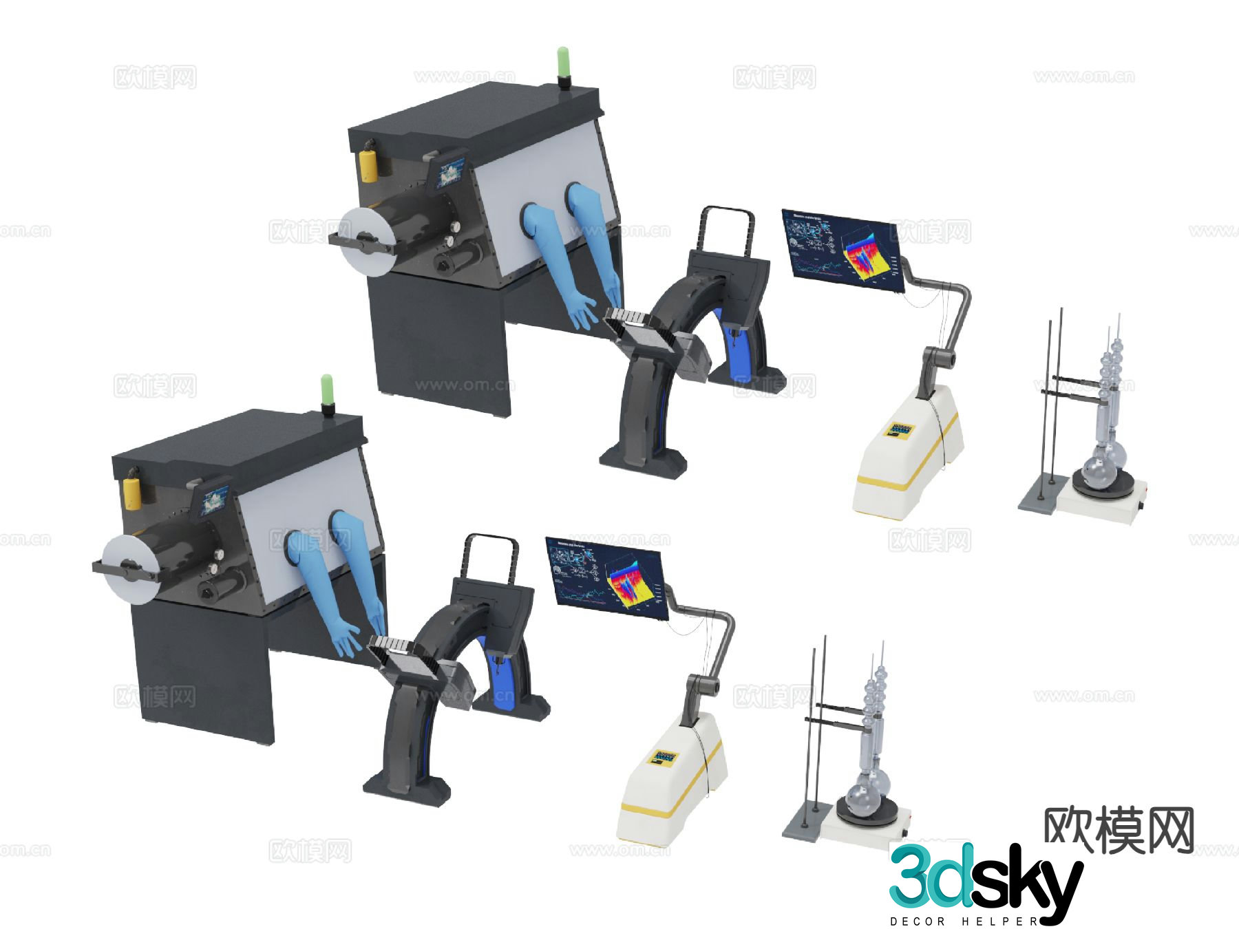 Industrial equipment industrial equipment 3d model