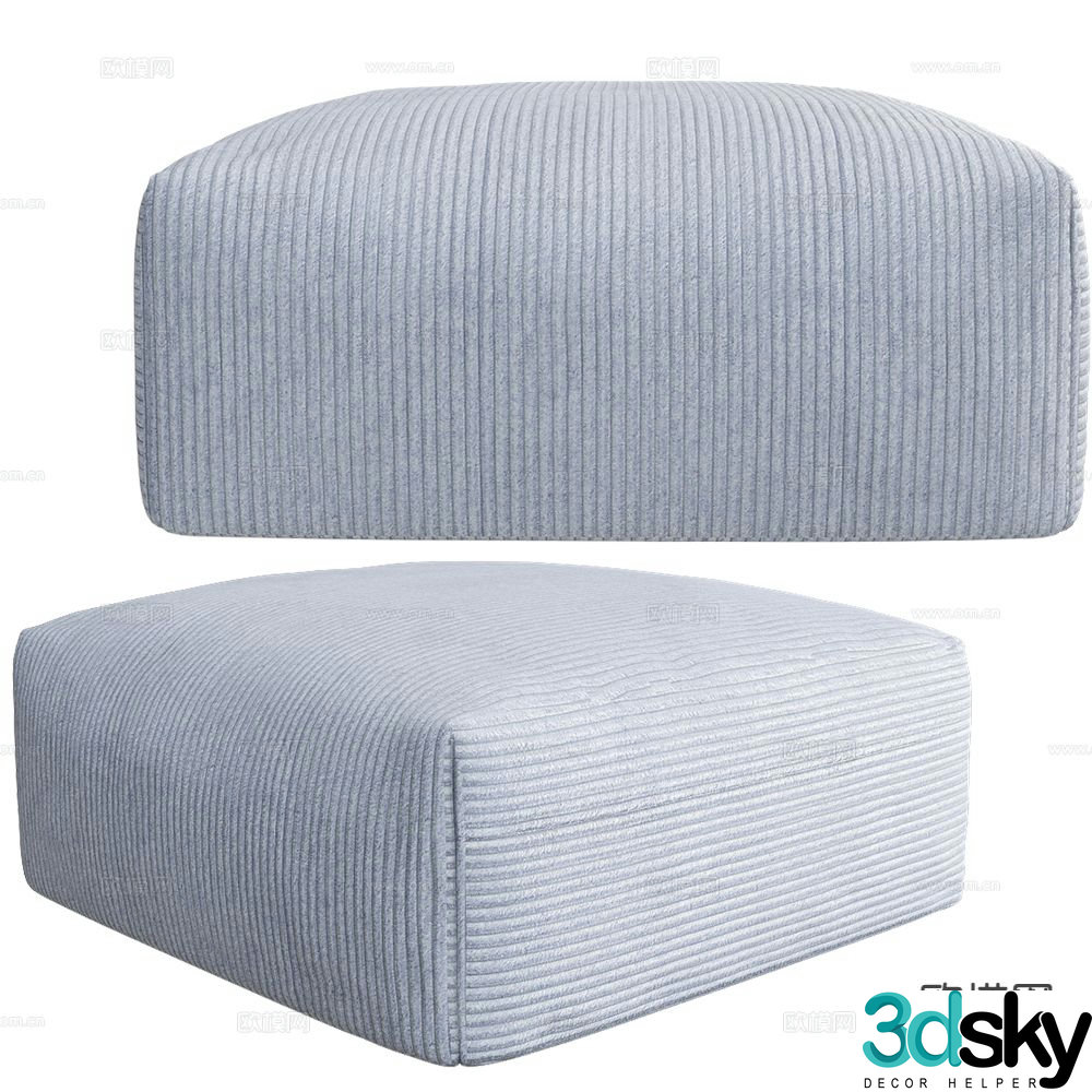 OPTISOFA stool sofa stool 3d model