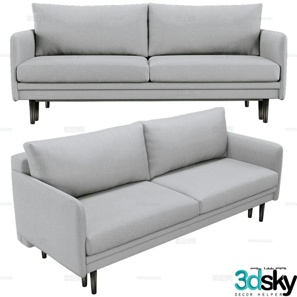 OPTISOFA loveseat 3d model