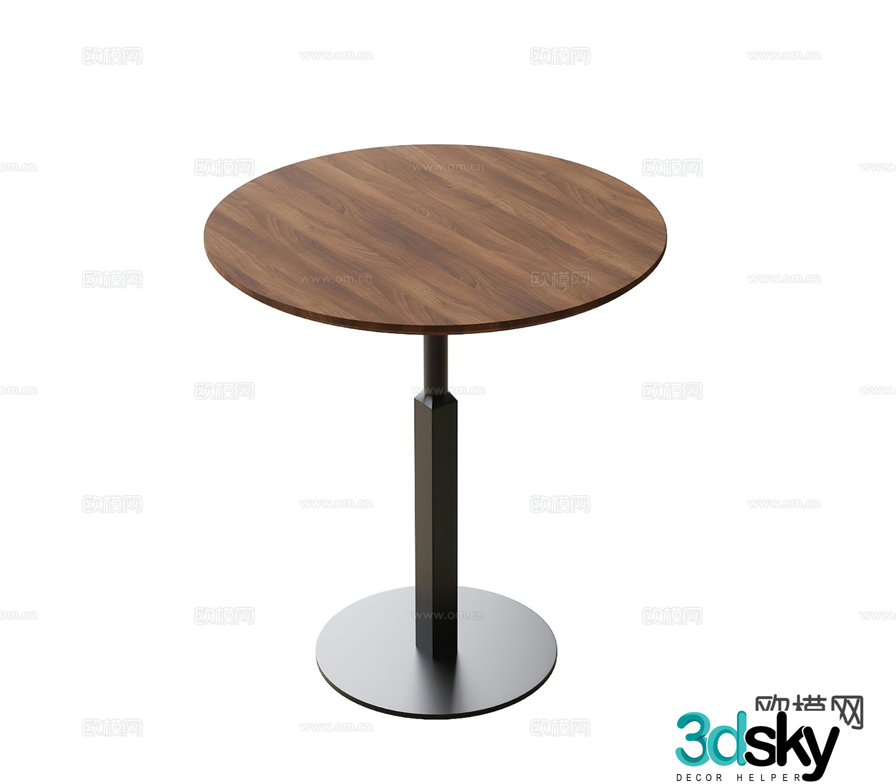 Modern coffee table round table side table corner table 3d model
