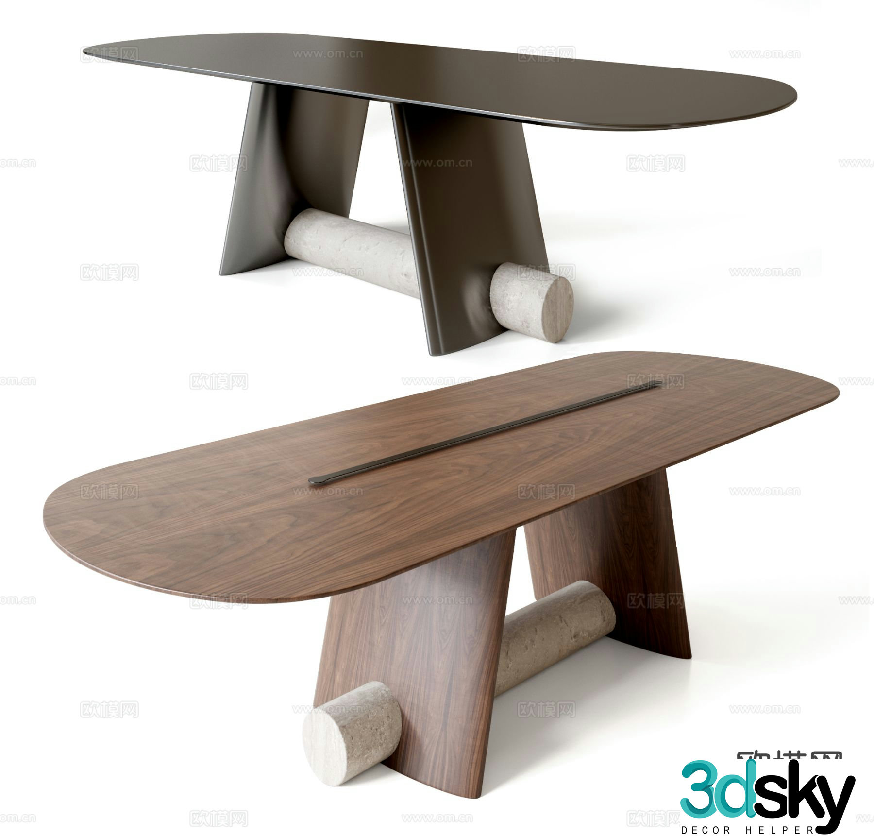 CASA dining table dining table 3d model
