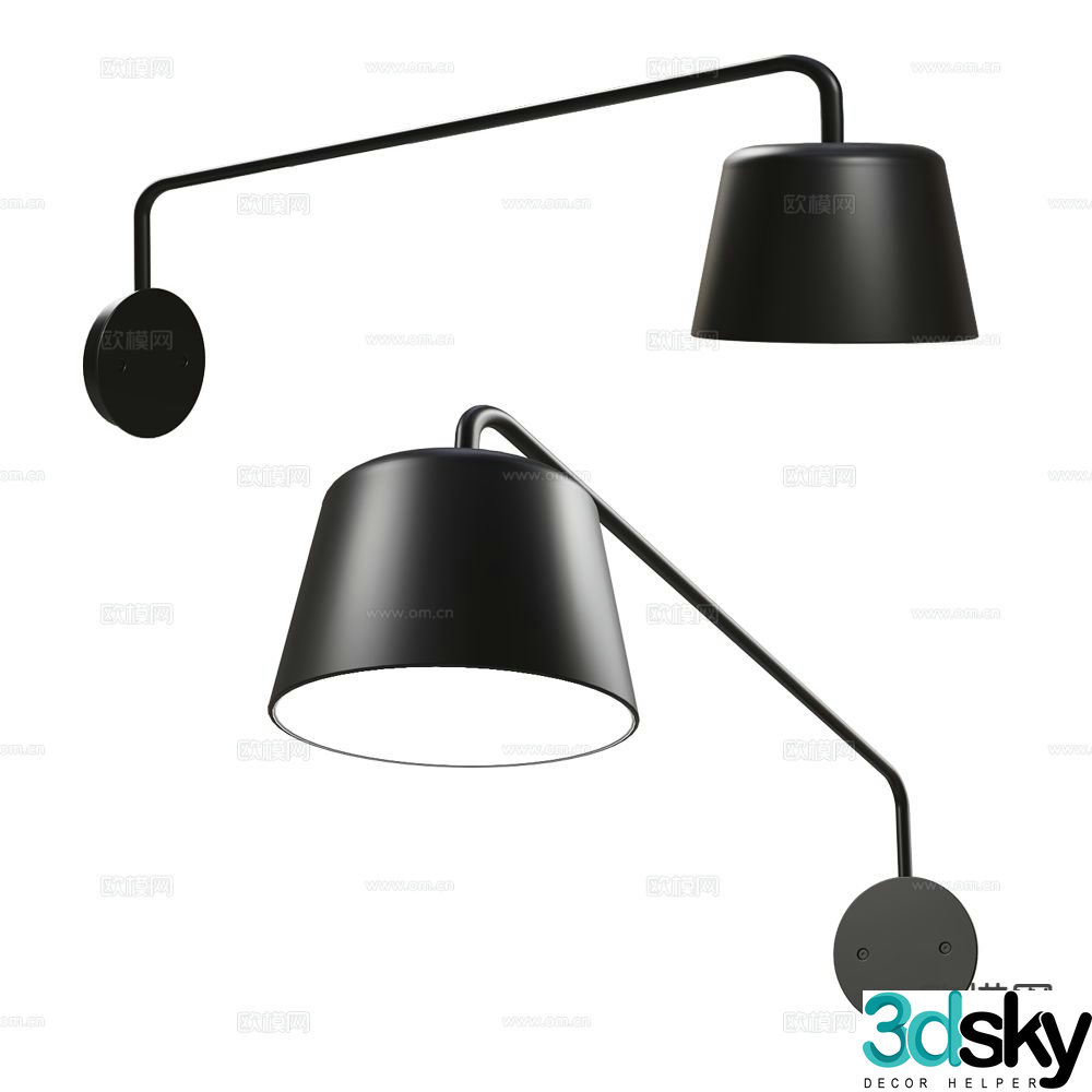 Ole wall light 3d model