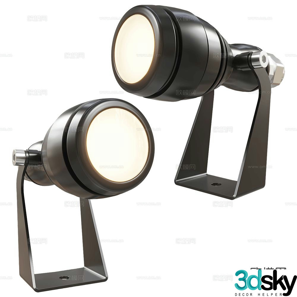 Nemo wall lamp 3d model