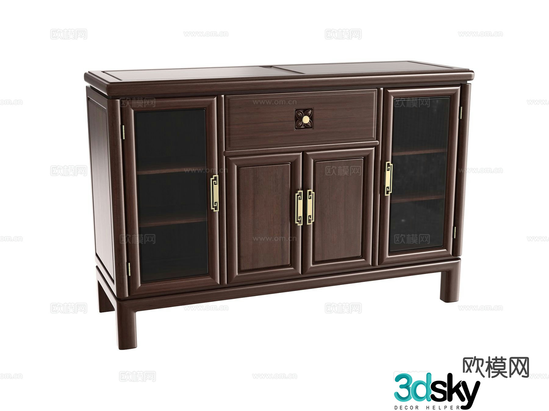 New Chinese sideboard 3d model