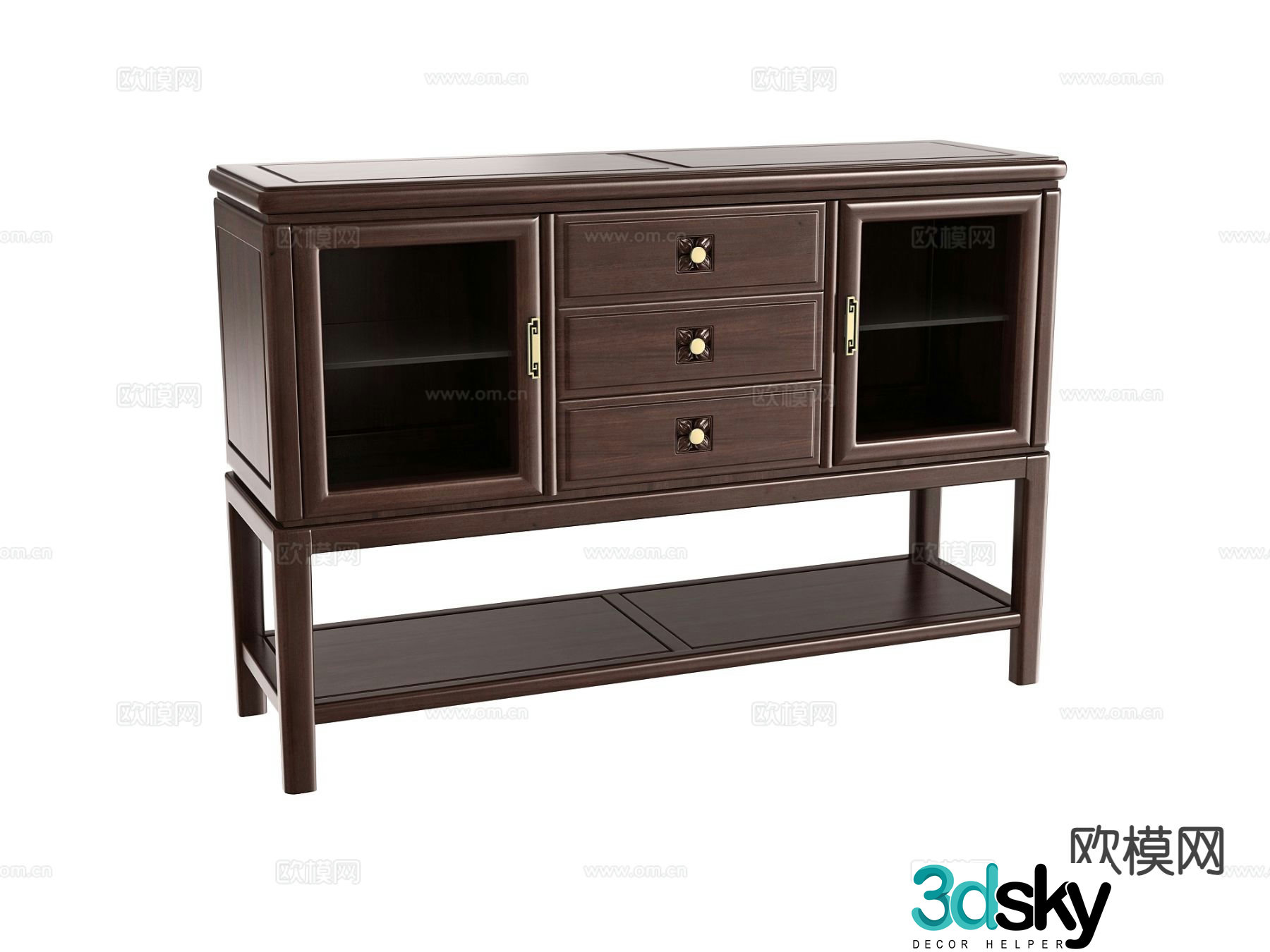 New Chinese sideboard 3d model