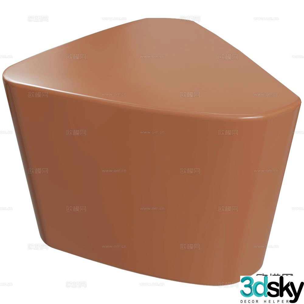 BAXTER side table corner table 3d model