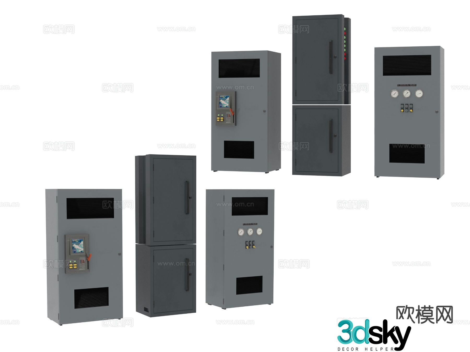 Industrial equipment industrial equipment 3d model