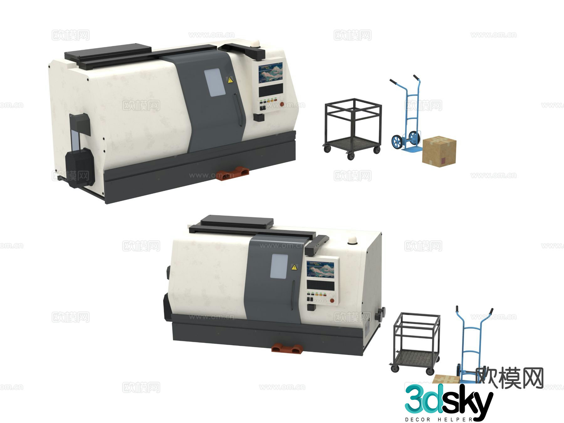 Industrial equipment industrial equipment 3d model
