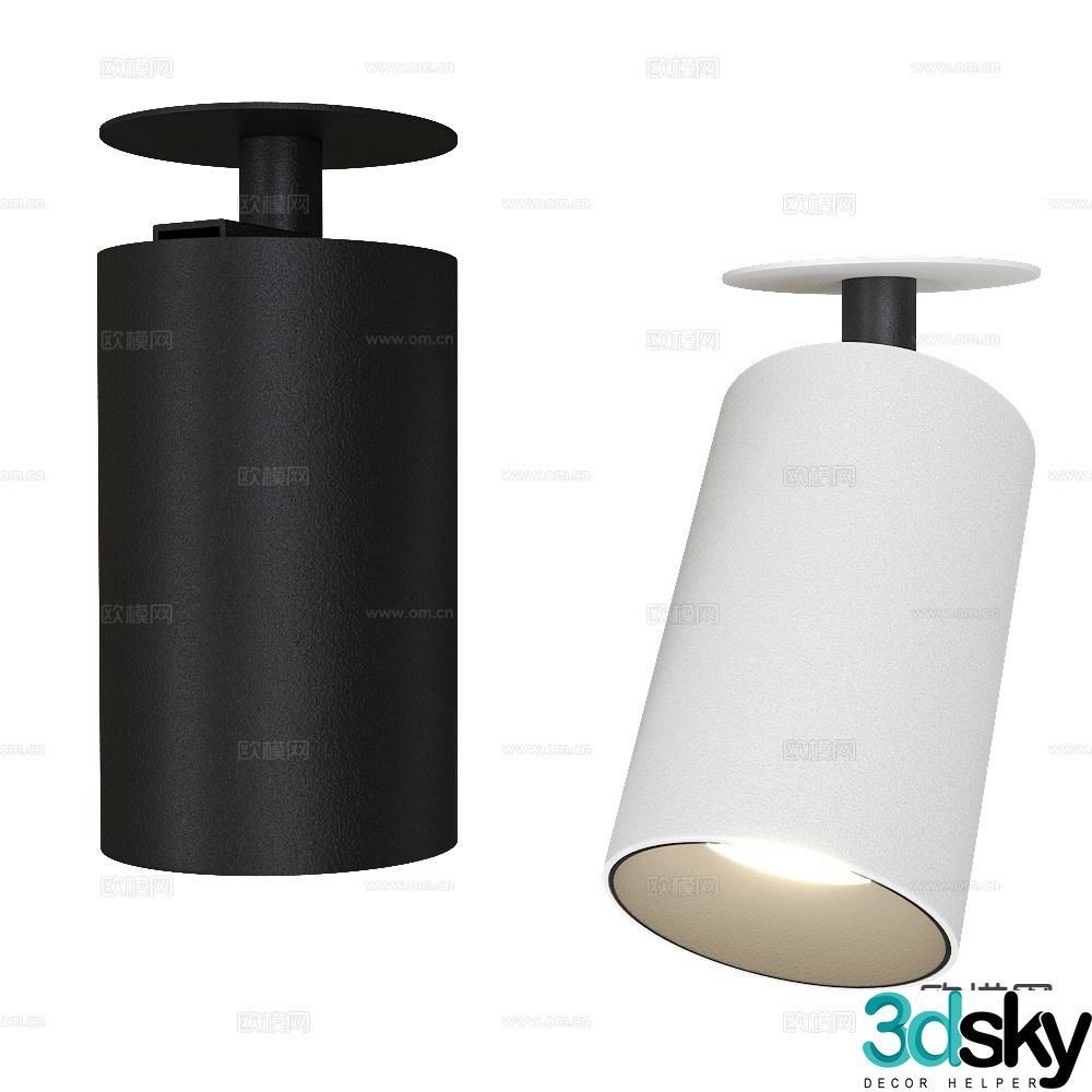ANCARD downlight spotlight 3d model