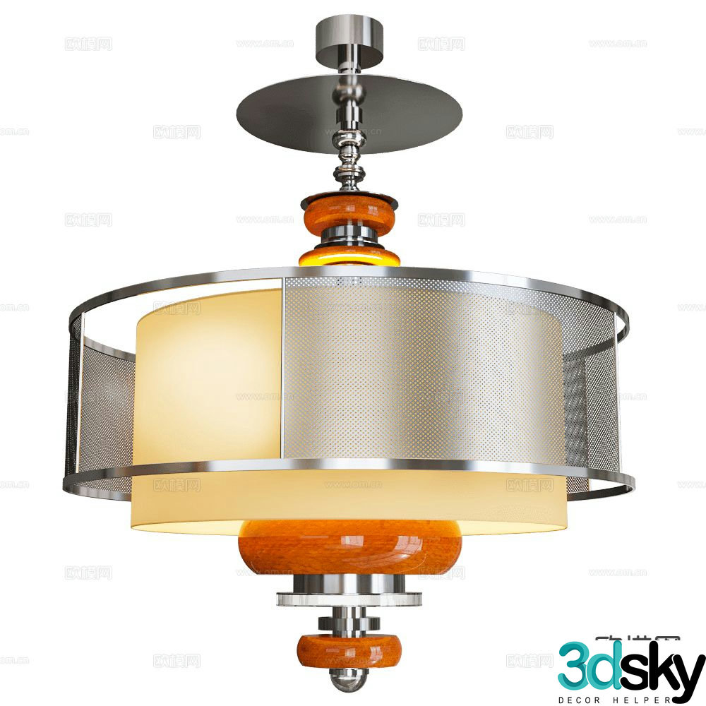 SIGMA Italian chandelier 3d model