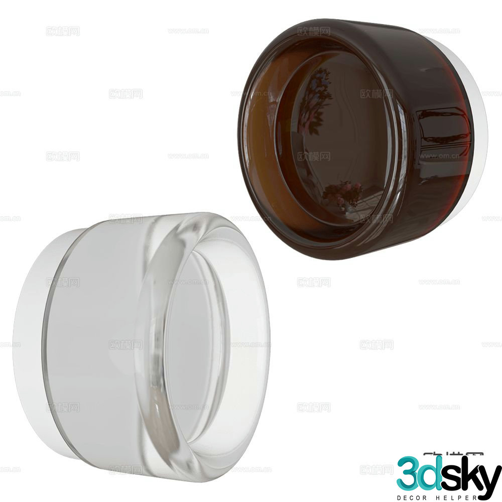 ANCARD acrylic wall light 3d model
