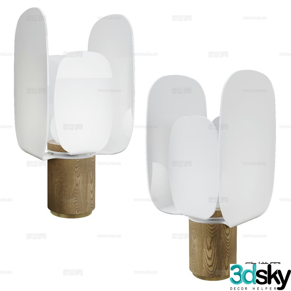 Alma desk lamp 3d model
