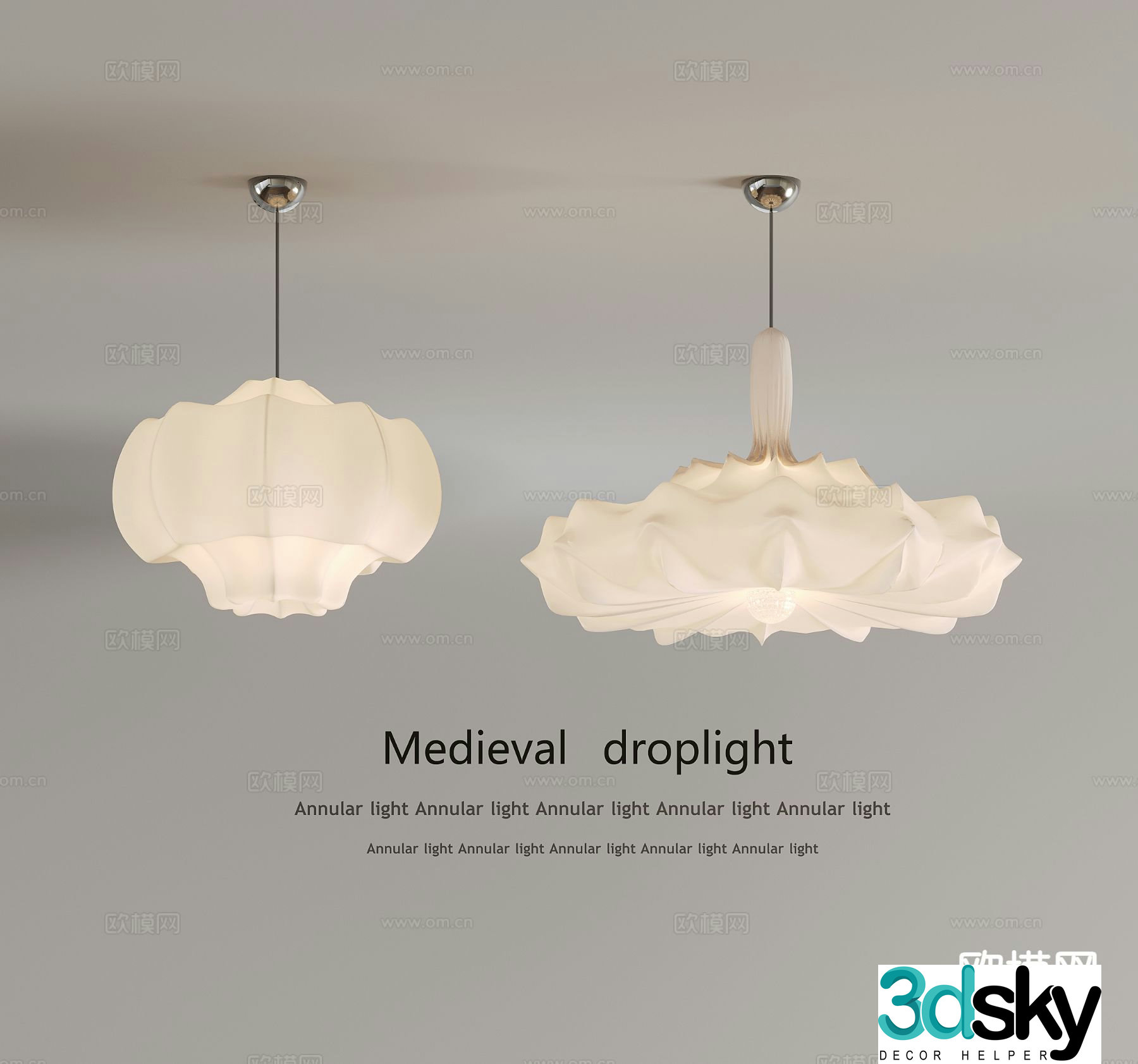 French chandelier living room chandelier dining room chandelier 3d model
