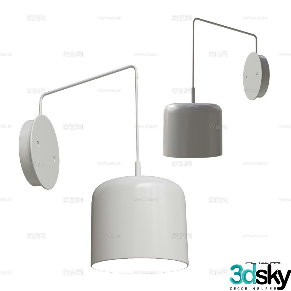 Ole wall light 3d model