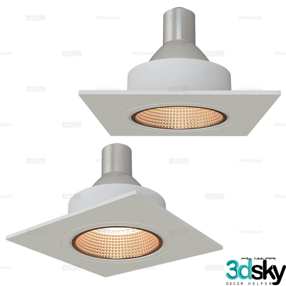 DENKIRS recessed downlight spotlight 3d model