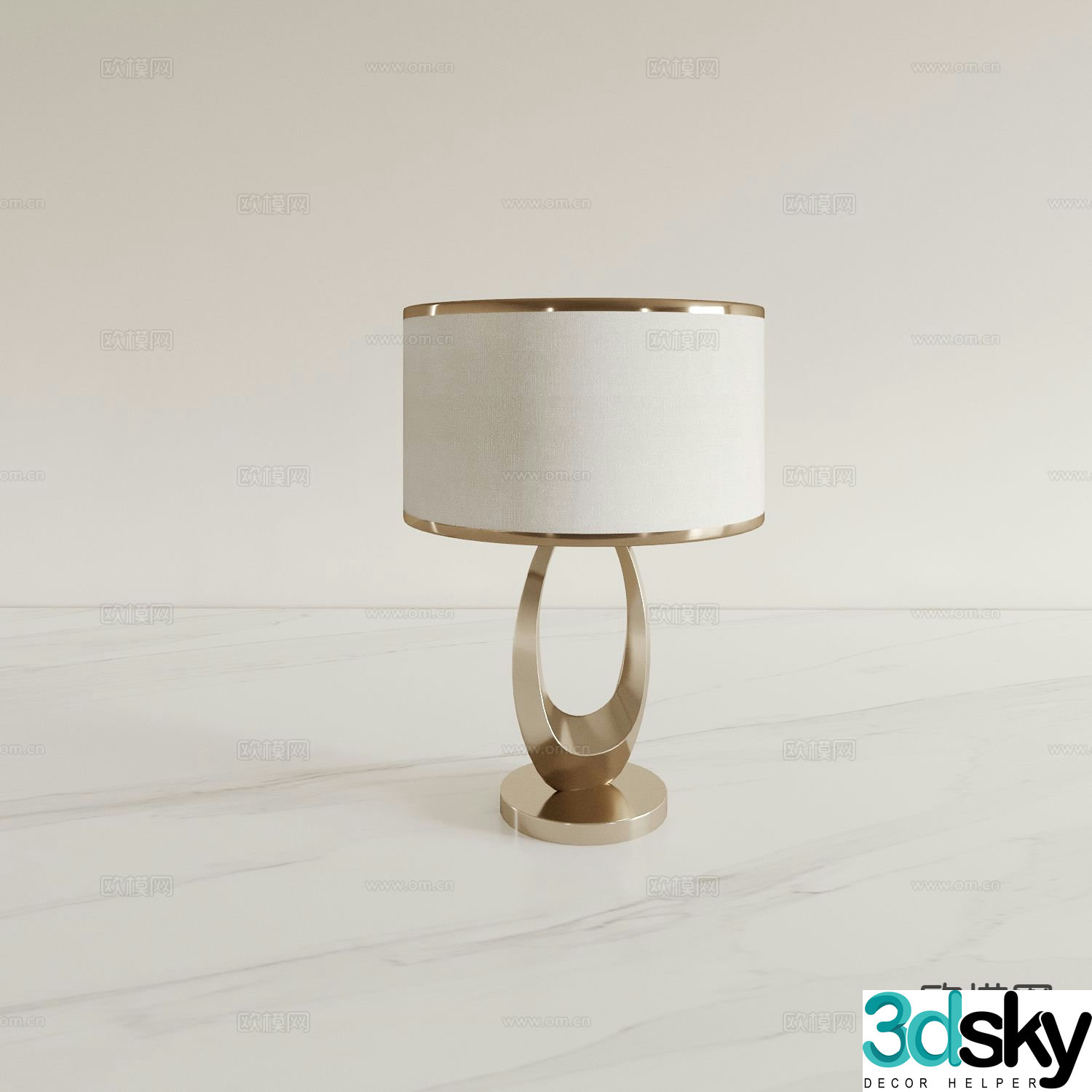 Desk lamp bedside lamp night light decorative lamp atmosphere lamp 3d model