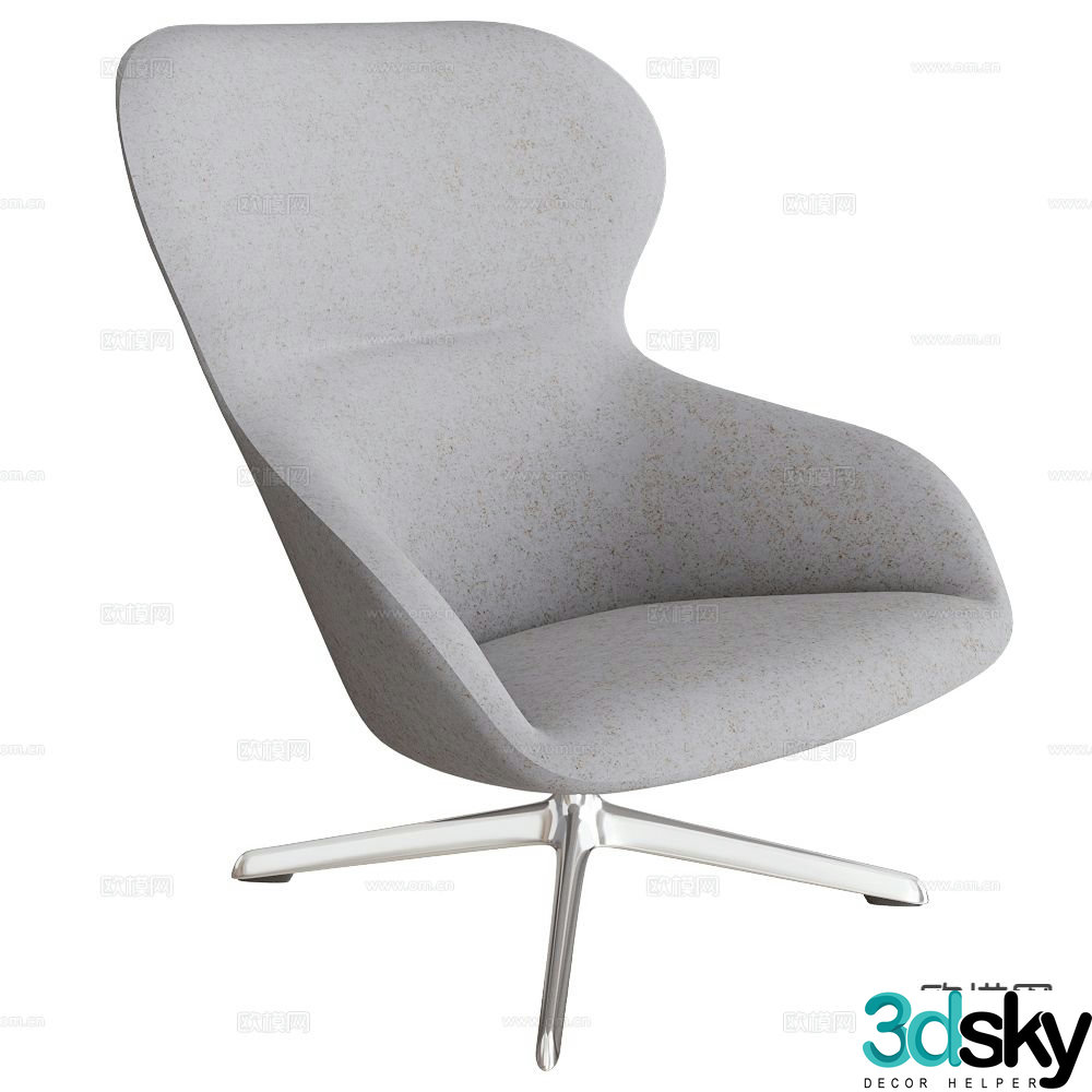 Brunner chair sofa chair leisure chair 3d model