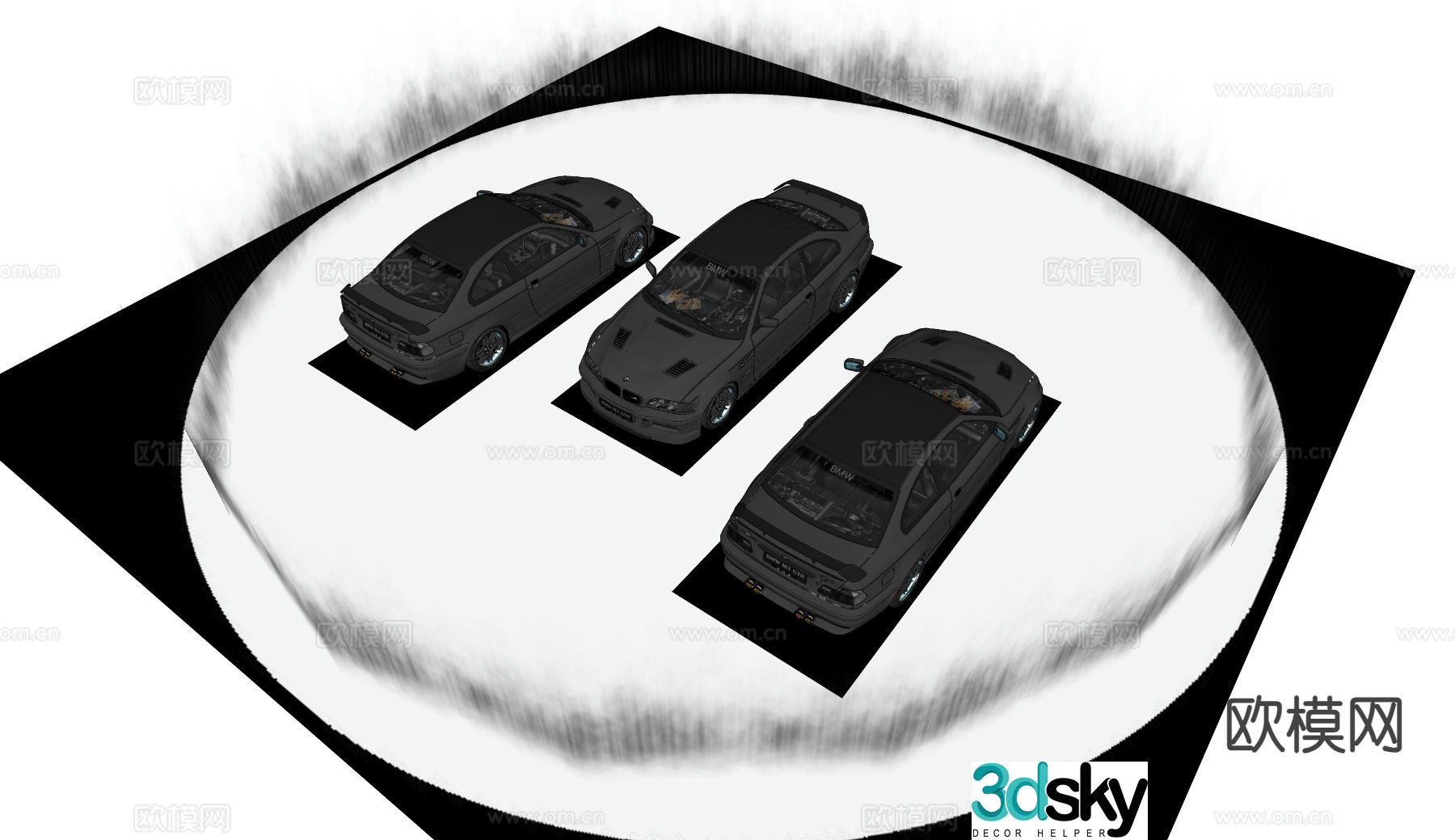 bmw m3gtr bmw m3 gtre46 bmw car 3d model