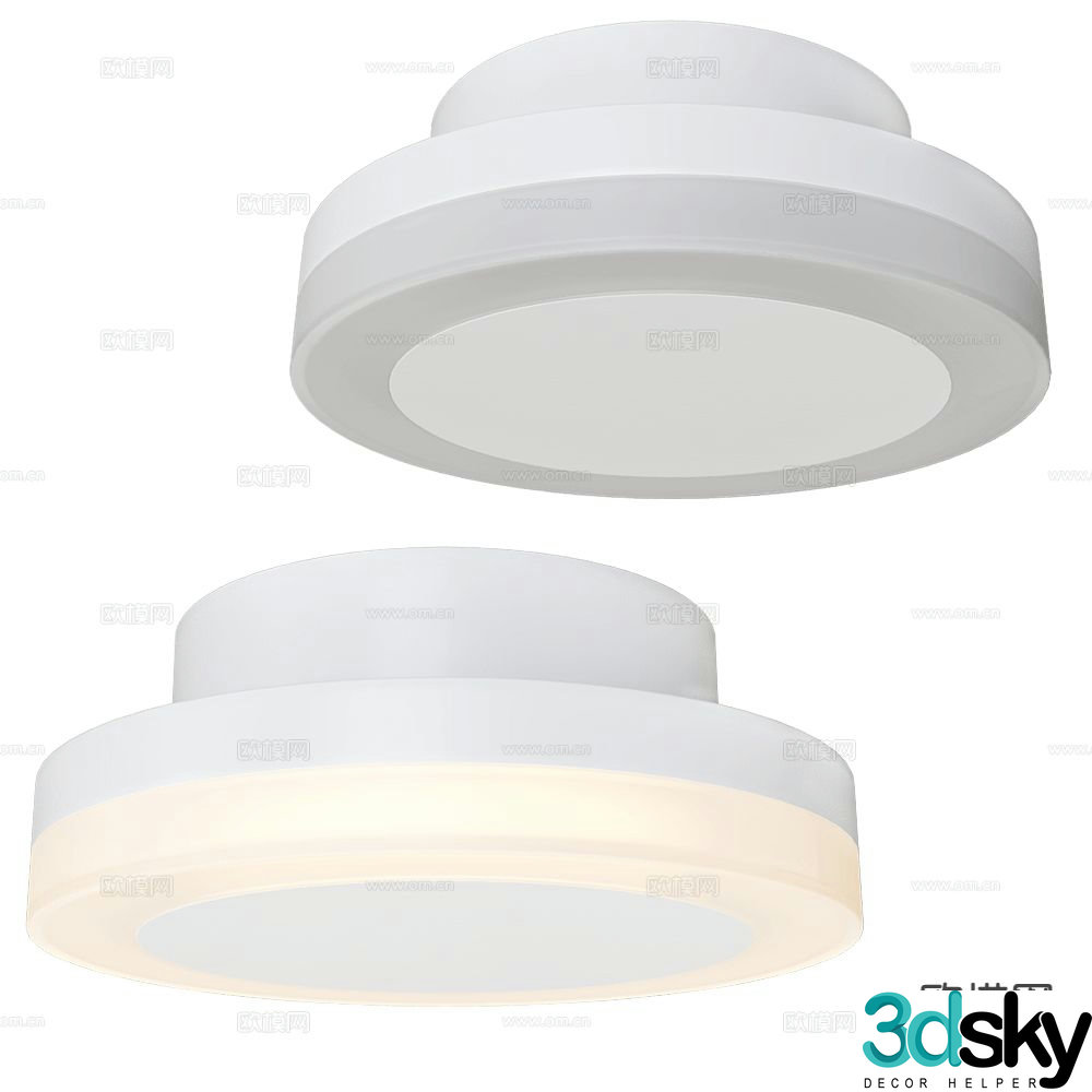 DENKIRS round ceiling lamp 3d model