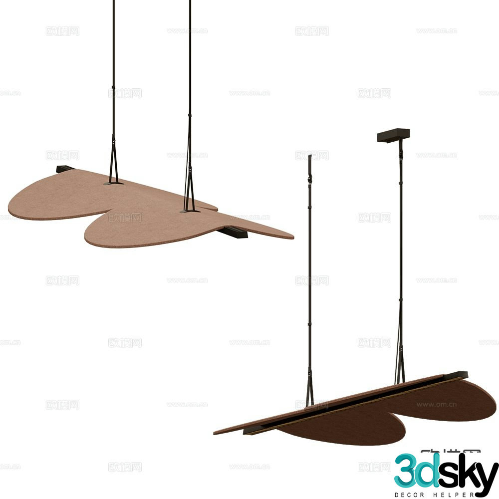 Ole art chandelier 3d model