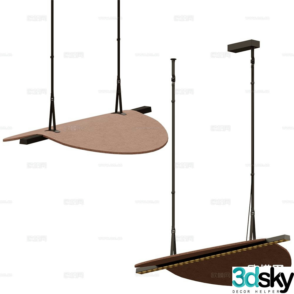 Ole art chandelier 3d model