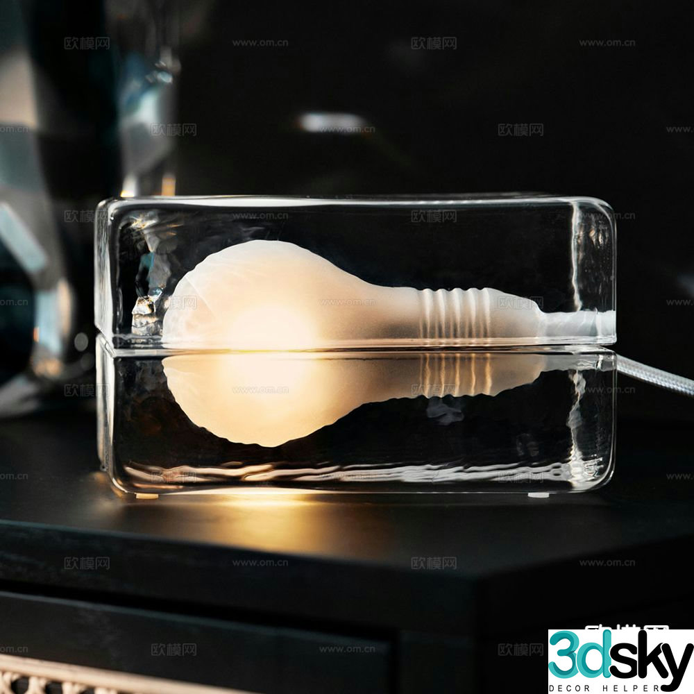 Stockholm desk lamp 3d model