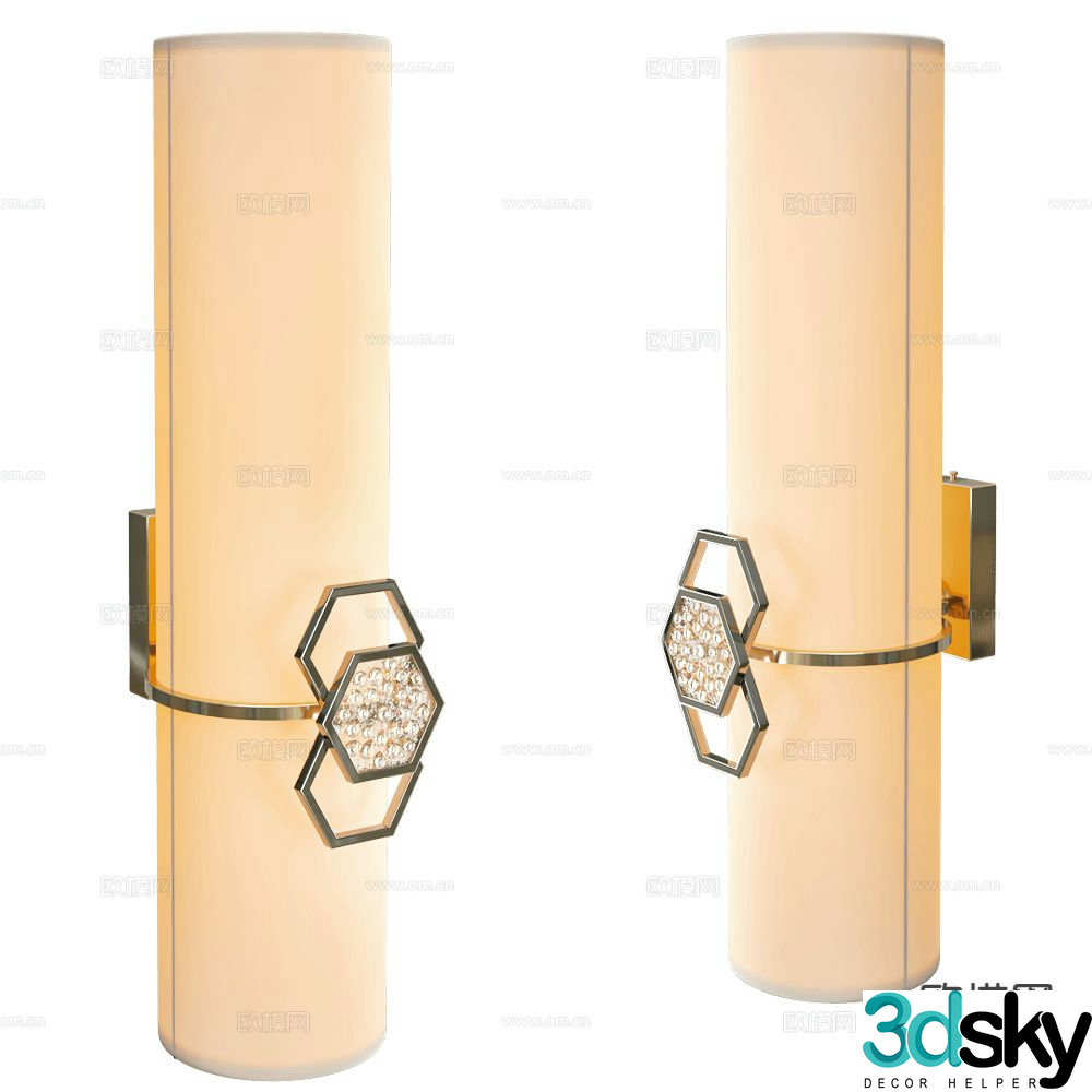 SIGMA strip wall light 3d model