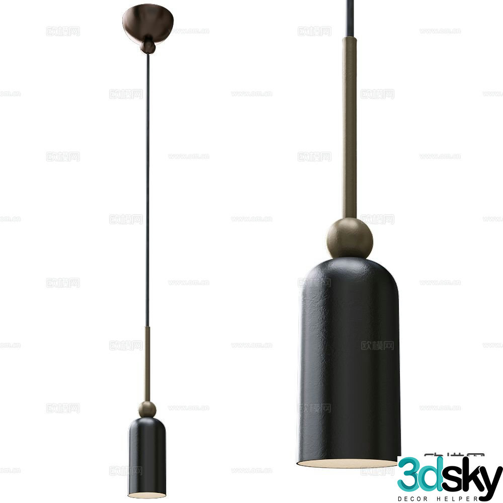 Il Fanale creative chandelier 3d model