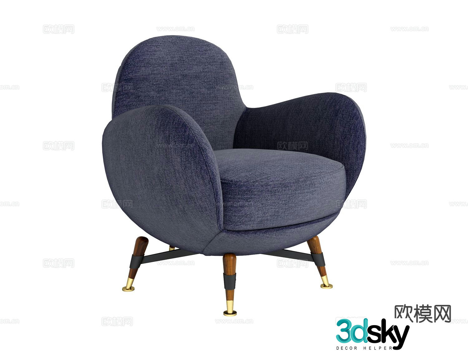 visionnaire chair sofa chair armchair 3d model