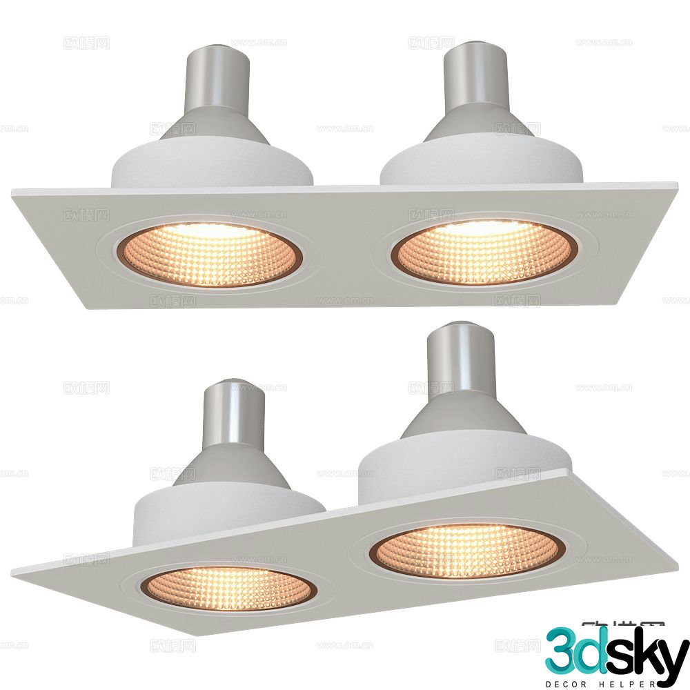 DENKIRS recessed downlight spotlight 3d model