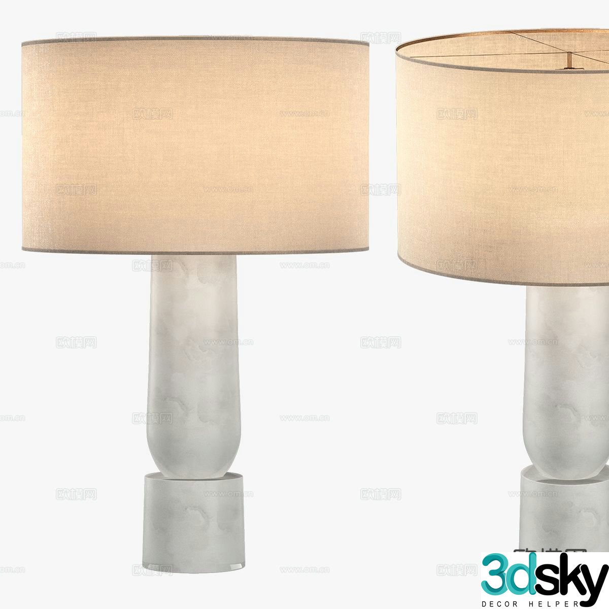 ISABEL desk lamp 3d model