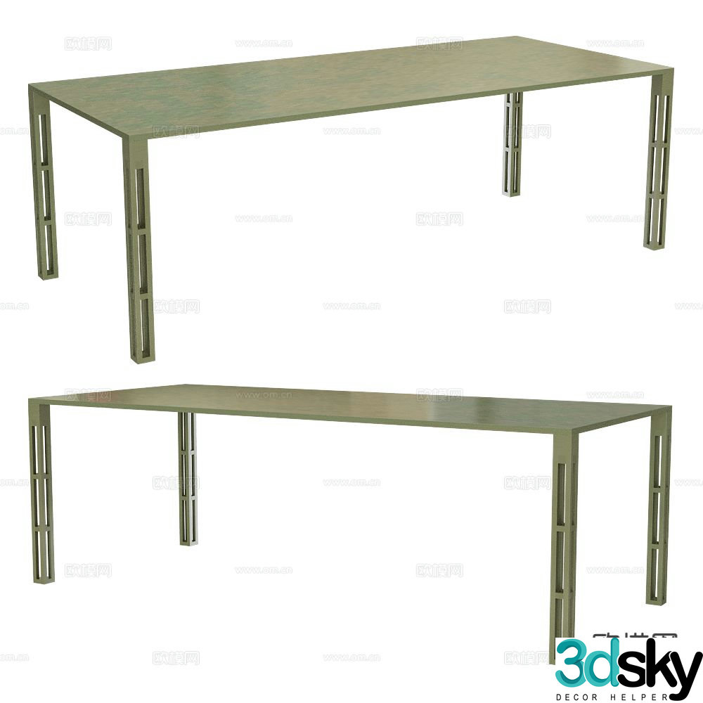 Sifas dining table 3d model