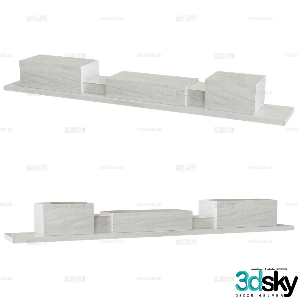 MAAMI Italian minimalist sideboard 3D model