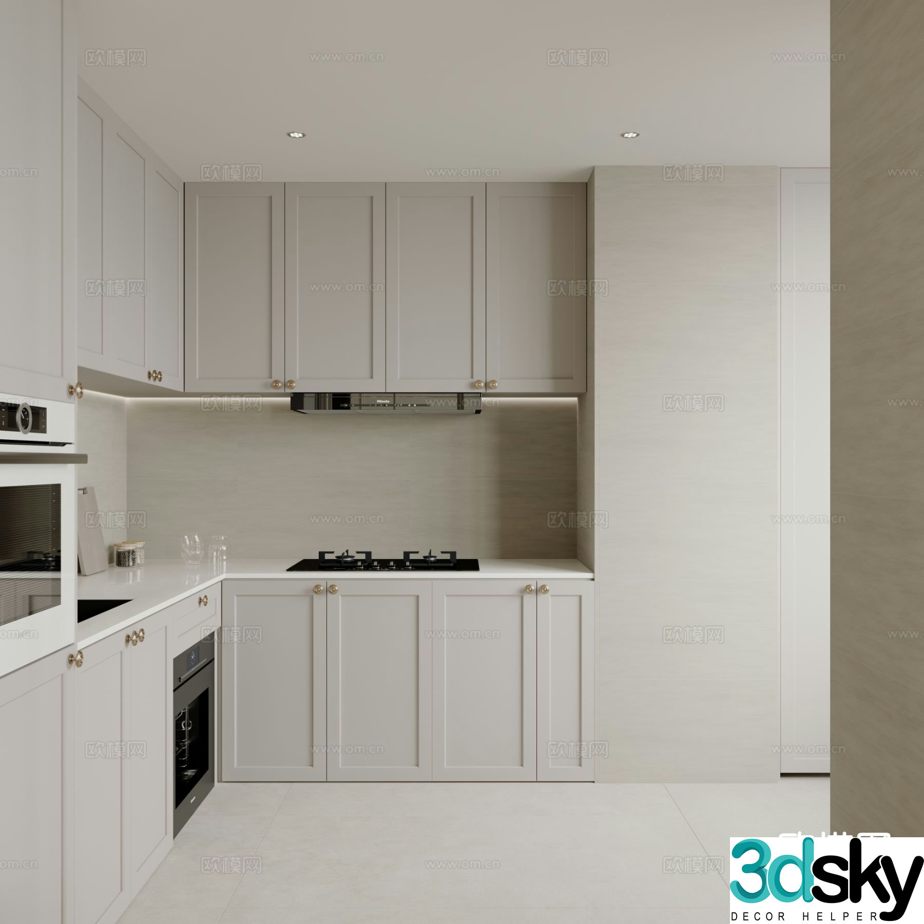French kitchen 3d model