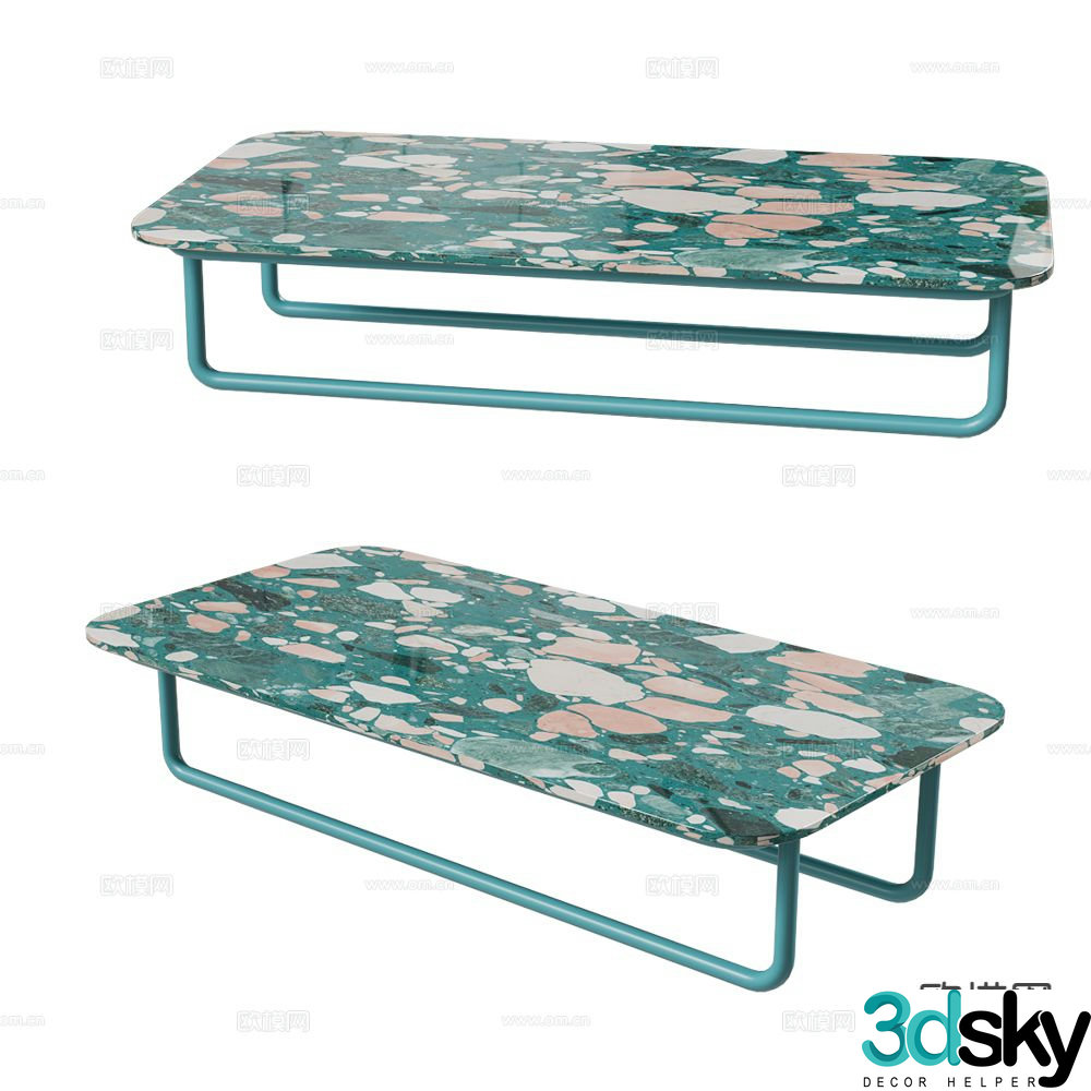 BAXTER coffee table 3d model