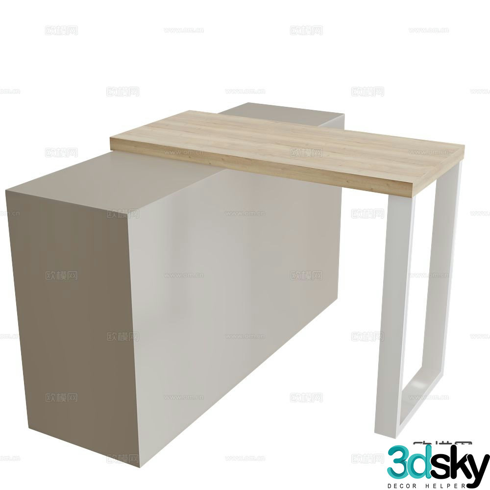 CANCIO bar corner bar 3d model
