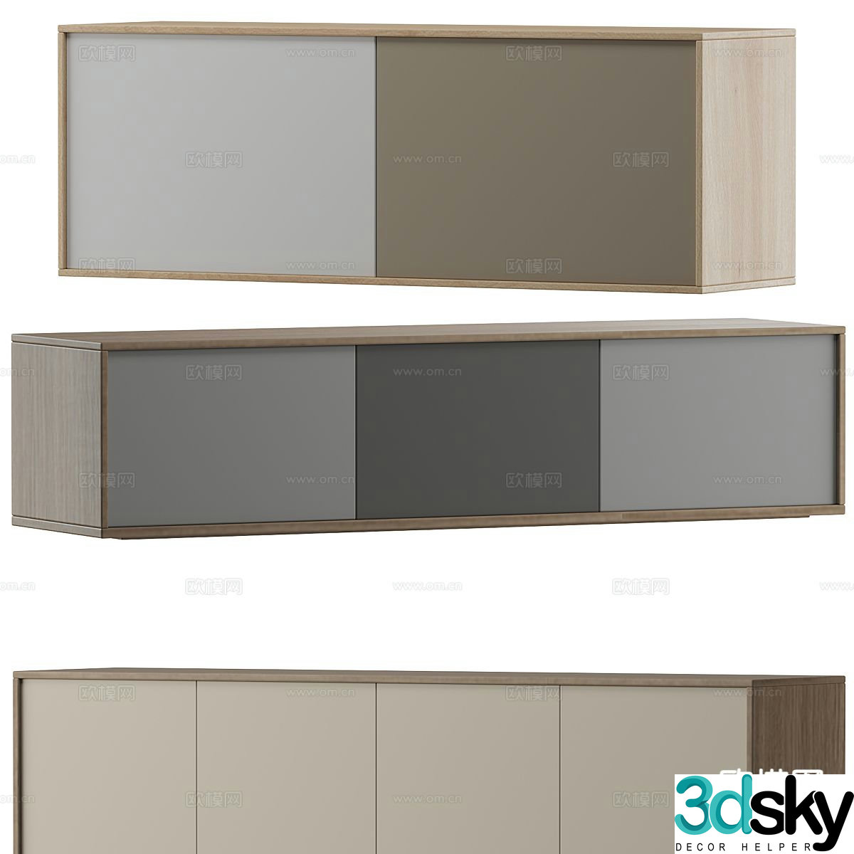 TV cabinet 3d model