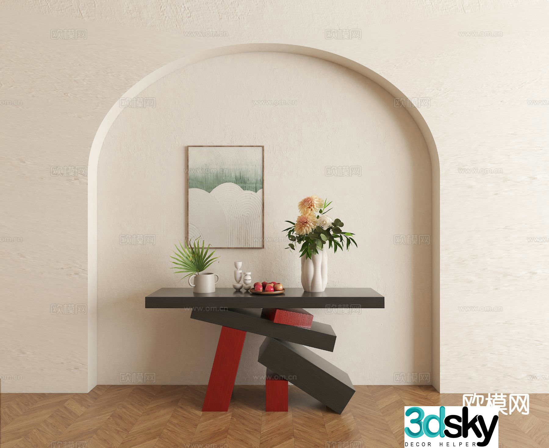 Modern Duanjingdai 3D model
